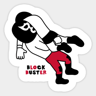 Block Buster Sticker